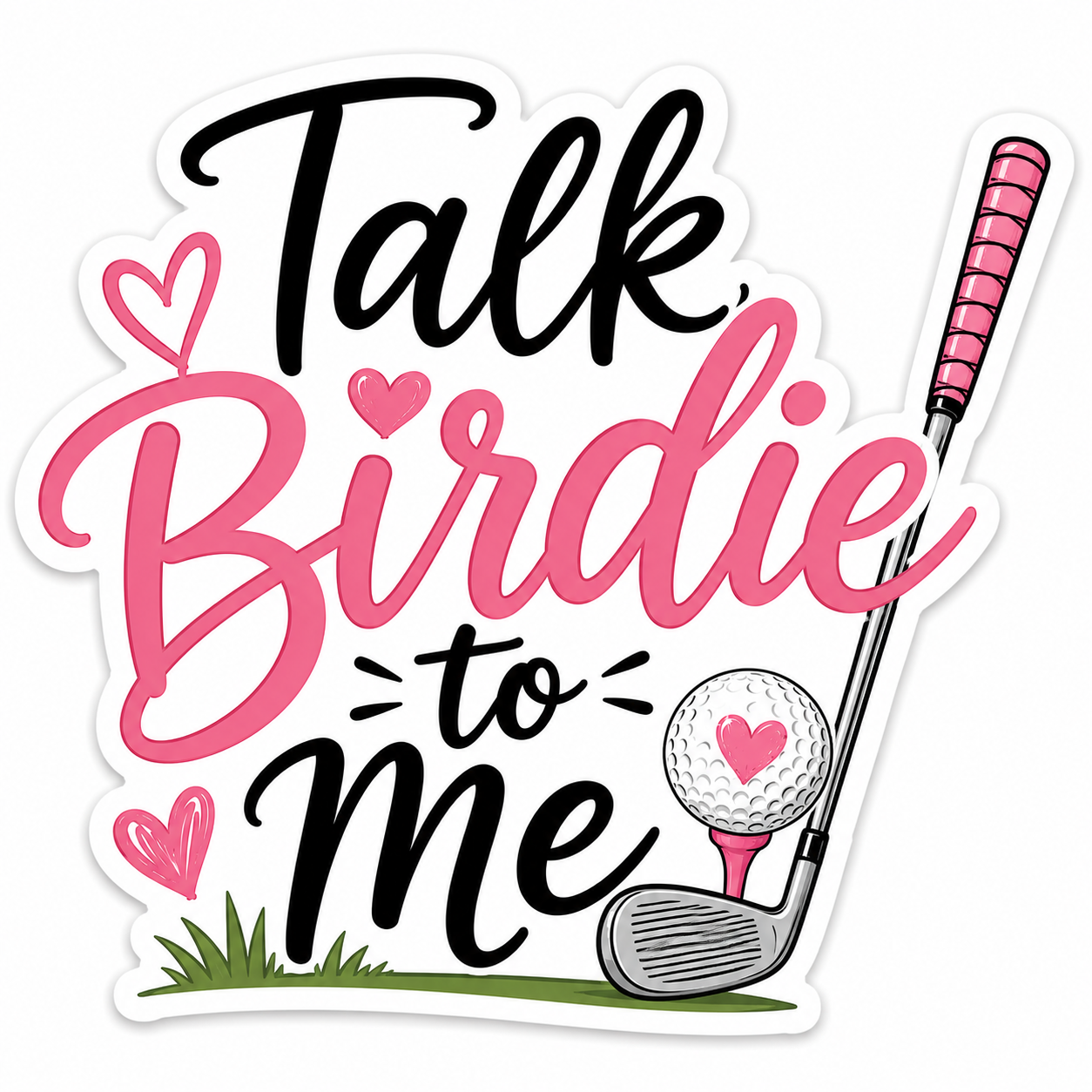 Talk Birdie To Me Sticker
