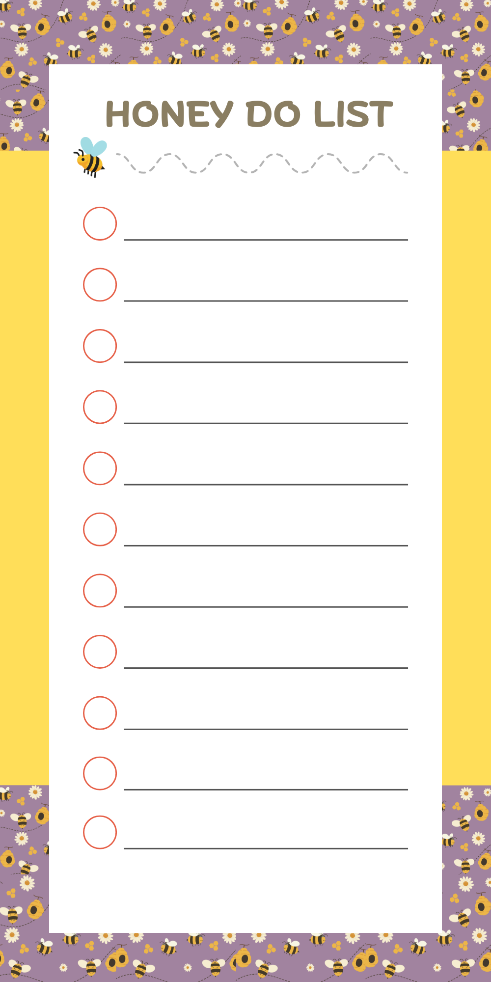 Honey Do-List Notepad
