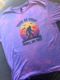 Big Foot Trick Or Treat Tshirt