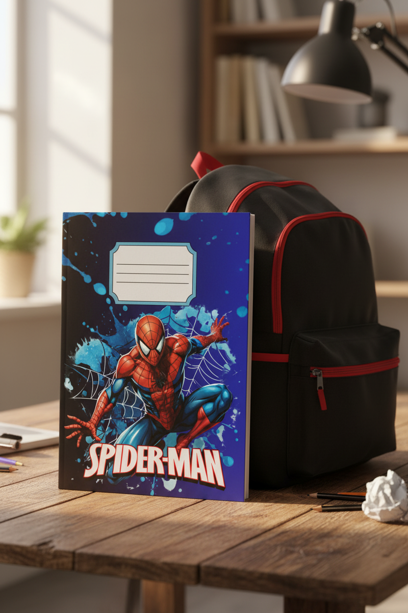 Spider Man Composition Notebook Cover