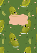 Pickle Party Composition Notebook Cover