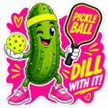 Pickle Ball Sticker