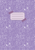 Lavender Dreams Composition Notebook Cover