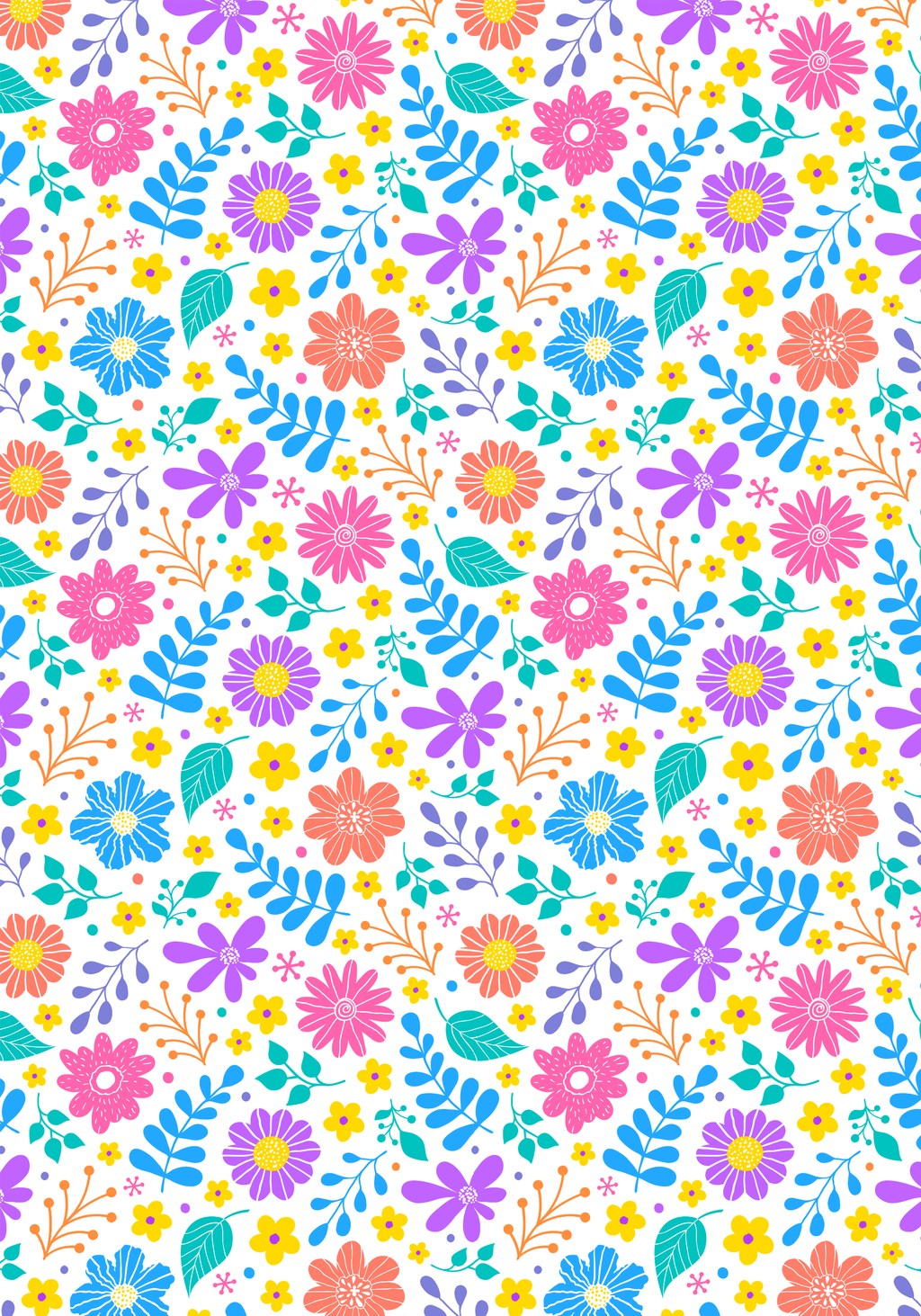 Wildflower Wishes Composition NoteBook Cover
