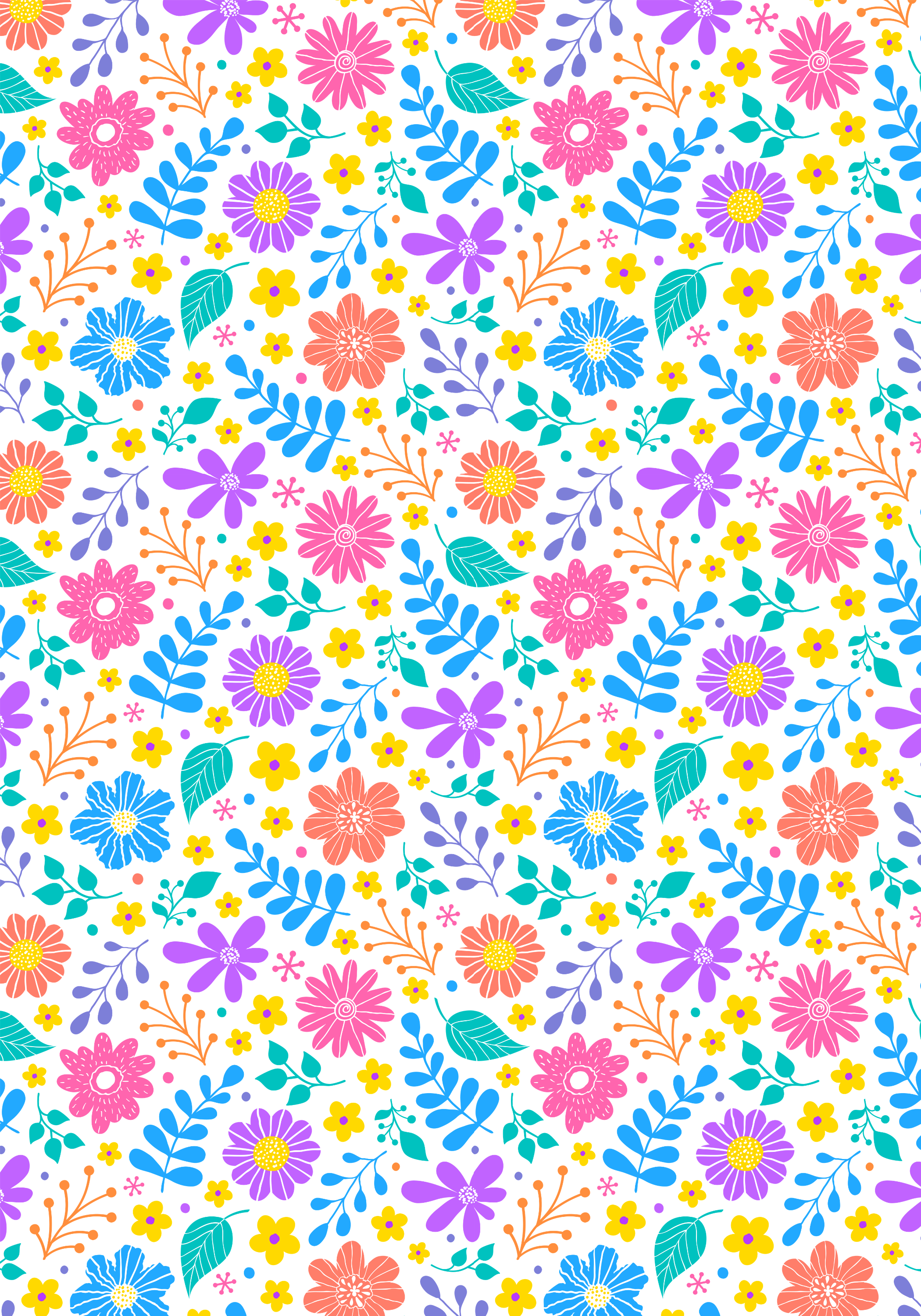 Wildflower Wishes Composition NoteBook Cover
