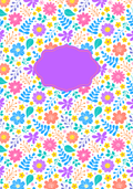 Wildflower Wishes Composition NoteBook Cover