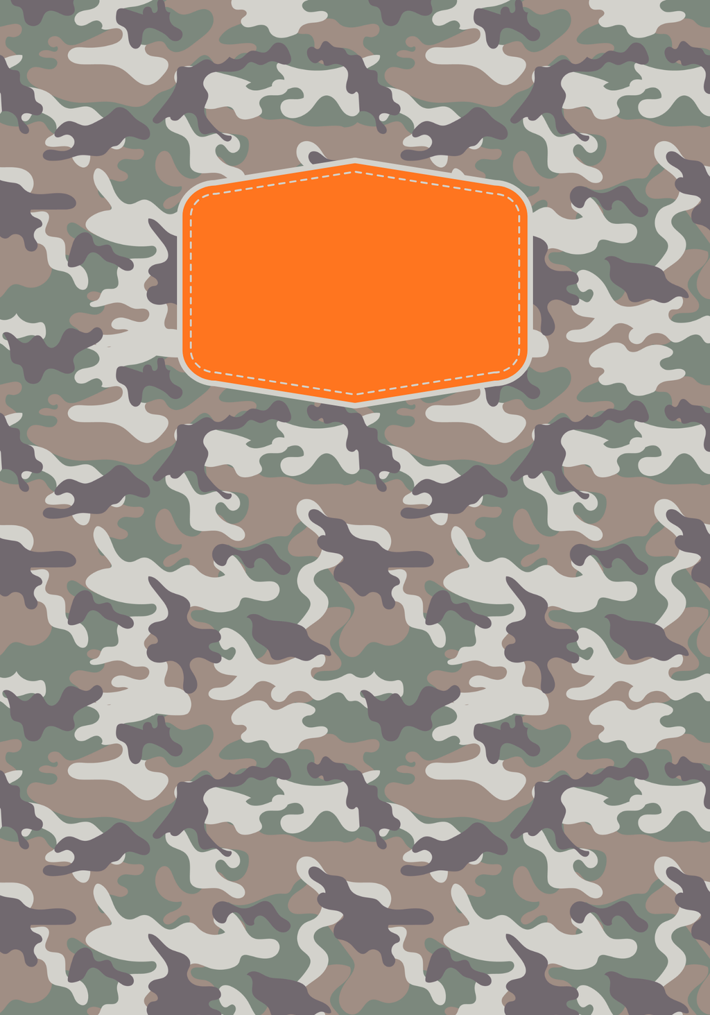Buck Tracker Composition Notebook Cover