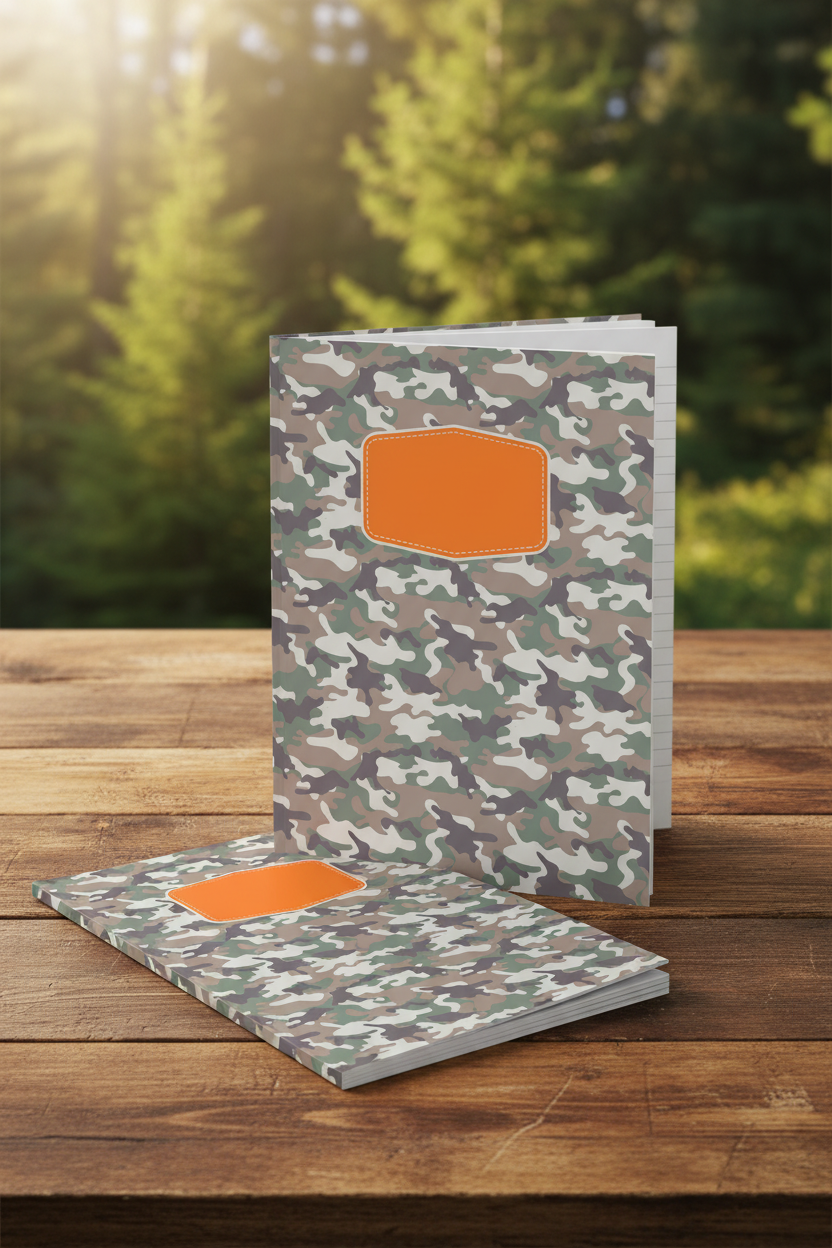 Buck Tracker Composition Notebook Cover