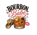 Bourbon Babe Sticker