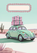 Vintage Voyage Composition Notebook Cover